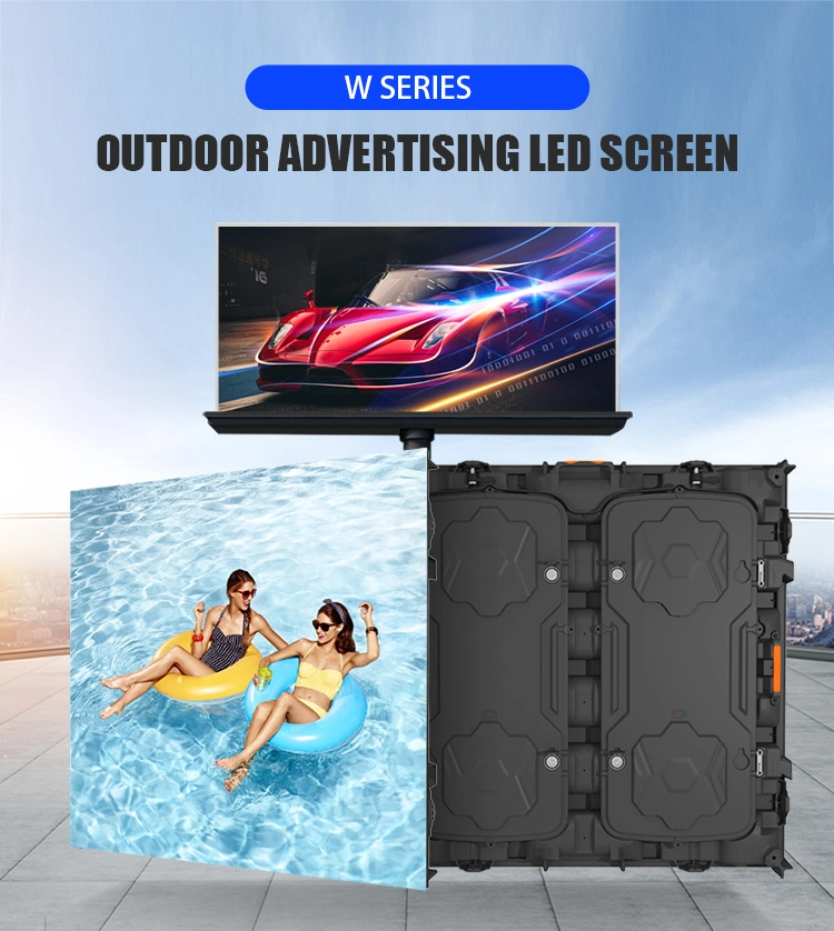 Big LED Display Video Wall High Brightness Outdoor Screen 3D Display Digital Billboard Advertising Building