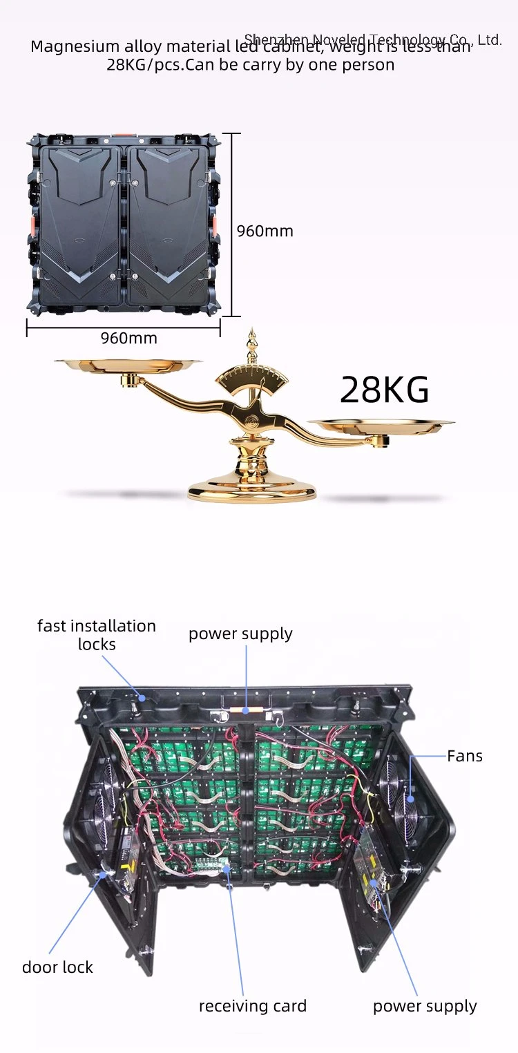 LED Display Outdoor P3 P4 P5 P6 P8 P10 Outdoor LED Display Screen Full Color Advertising Equipment