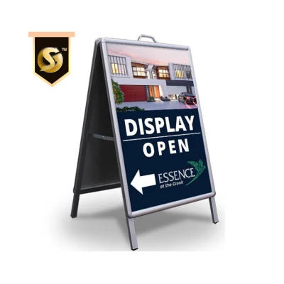 Custom Real Estate Sign Holder Outdoor Advertising Letreros LED Inmobiliaria